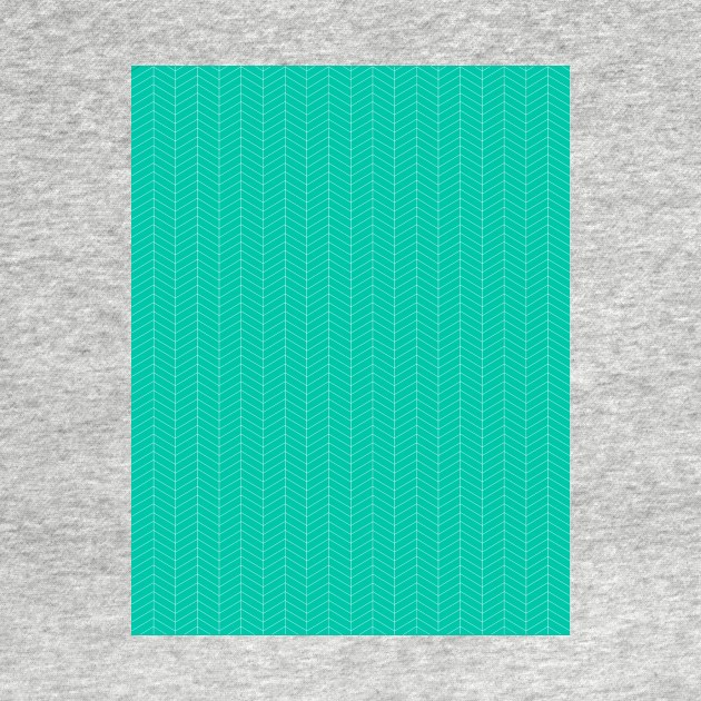 Herringbone Pattern - Green by NolkDesign